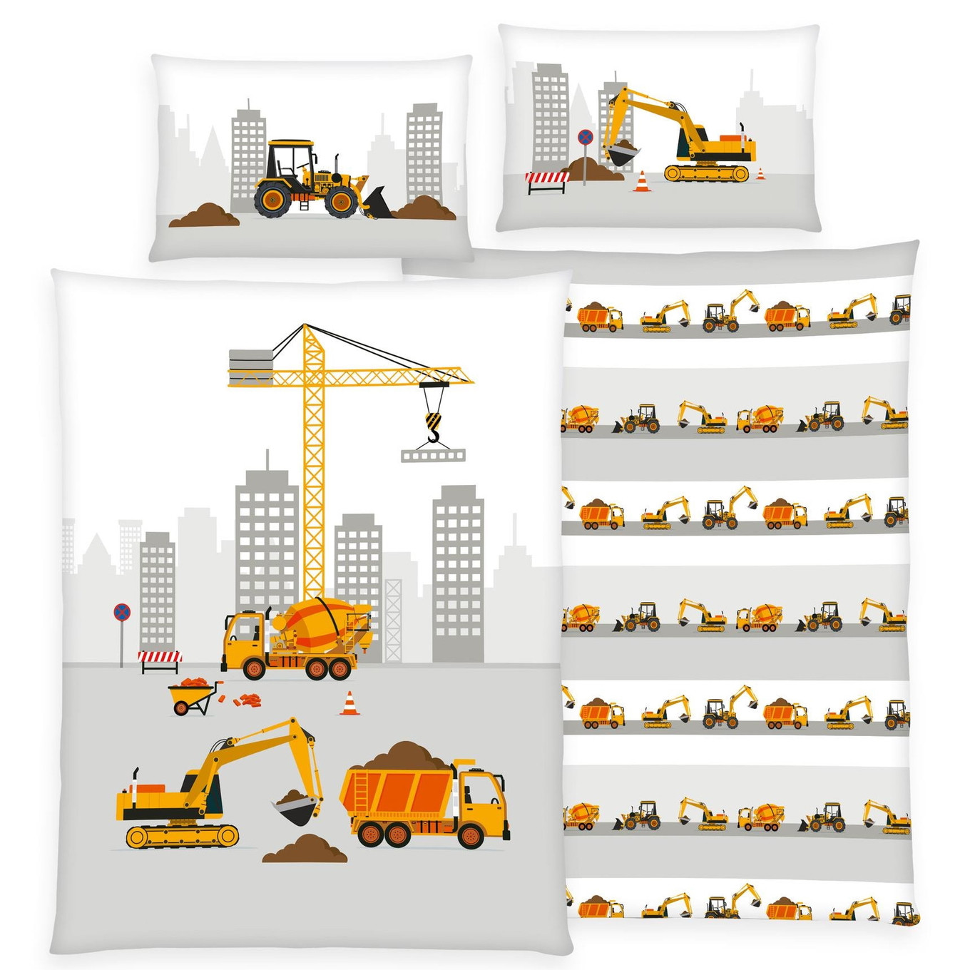 Bettwäsche Baustelle