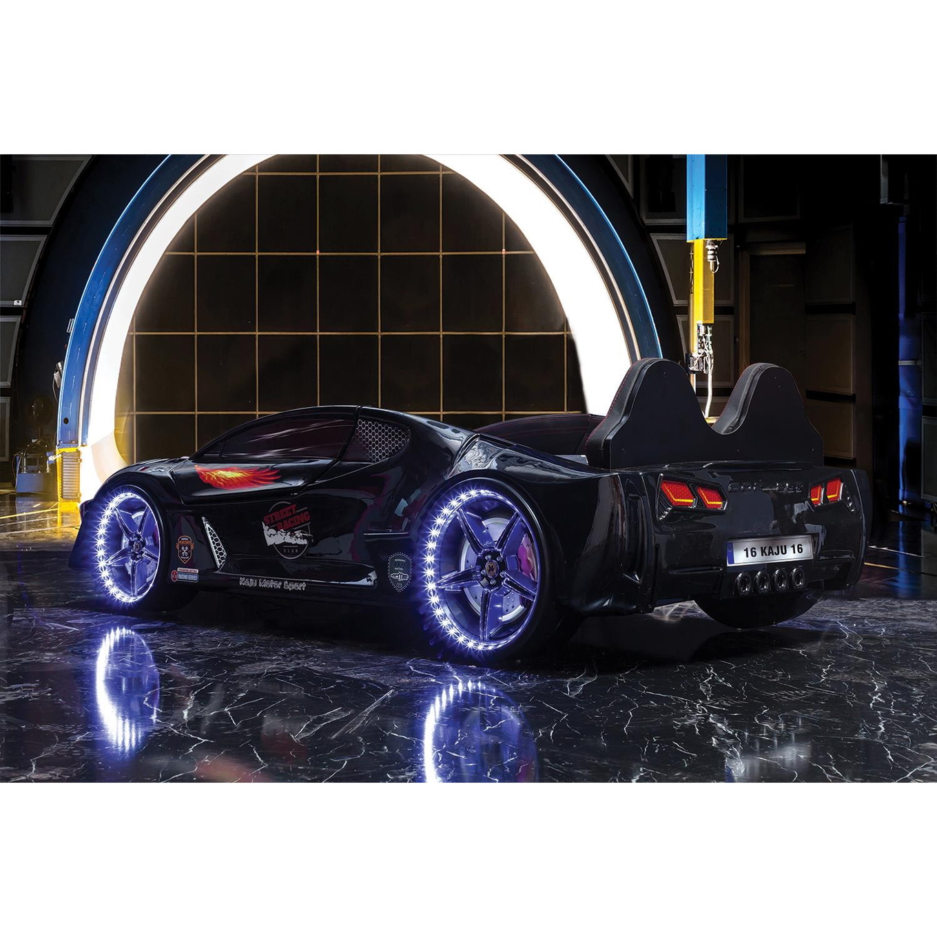 Autobett Speedster Schwarz 4