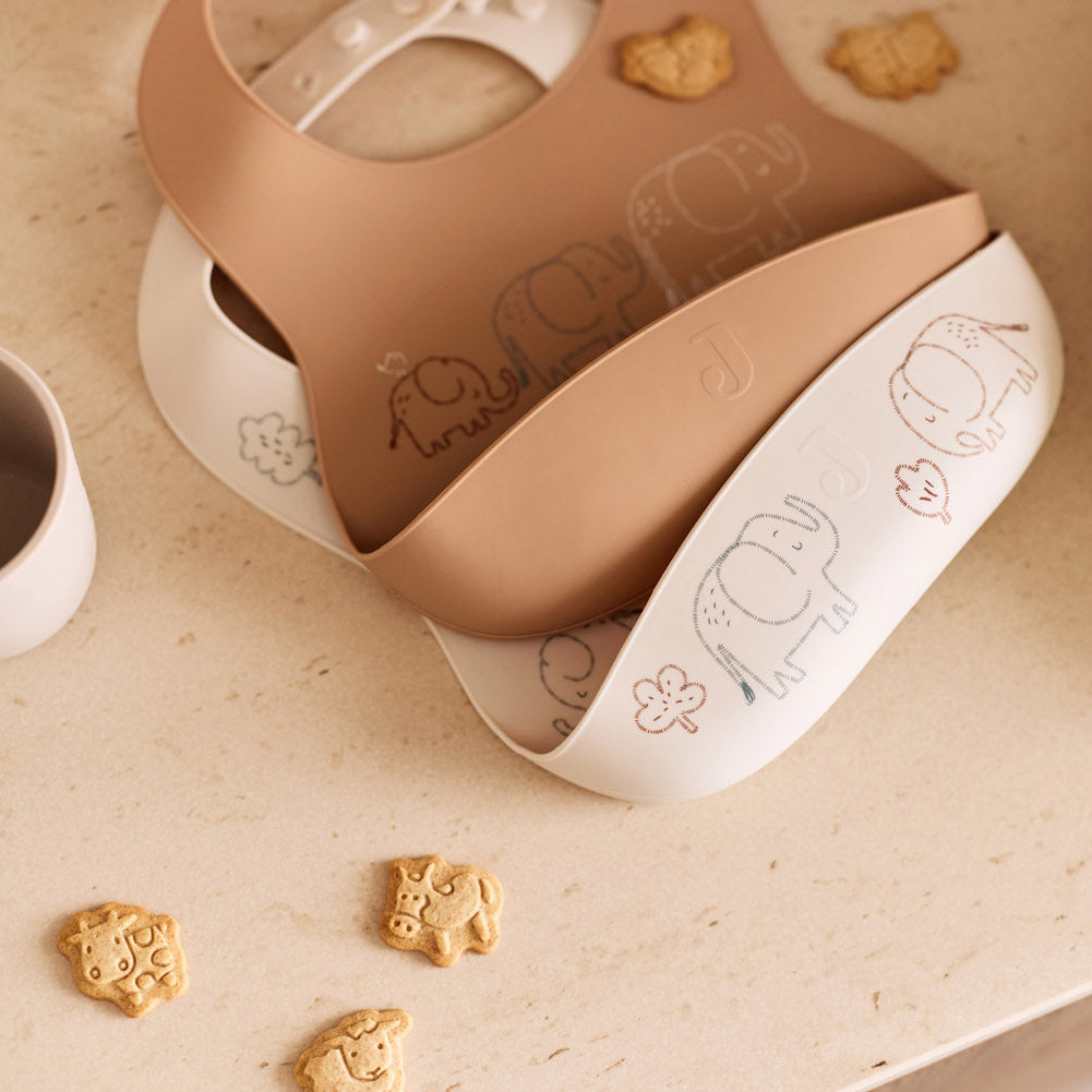 Silikon Lätzchen Elephant Tales 2er Pack #2