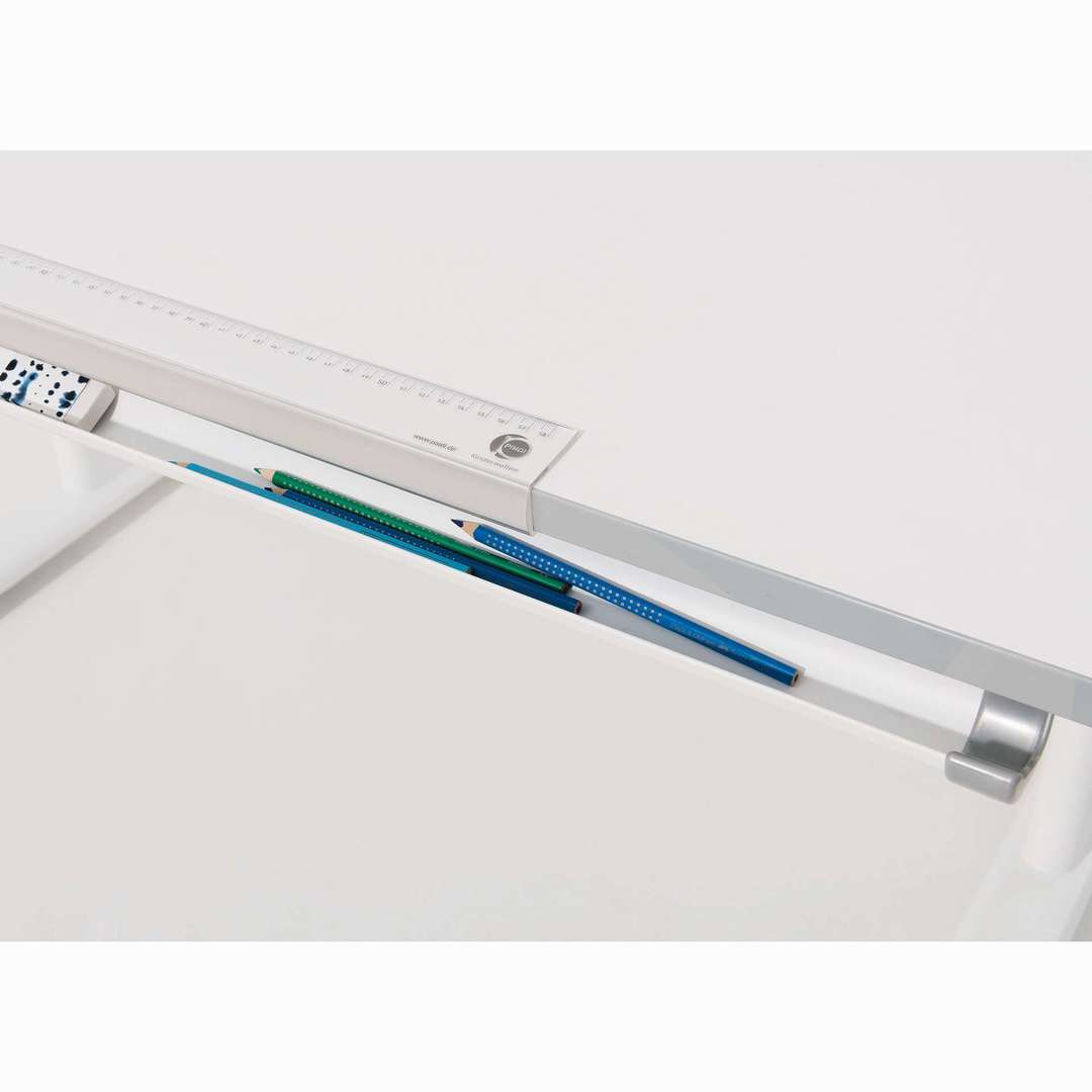 Schreibtisch Diego 120 Weiss Weiss 4