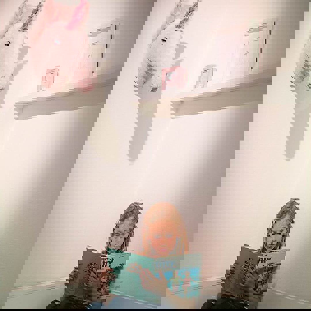 Tierkopf Einhorn Julia 5