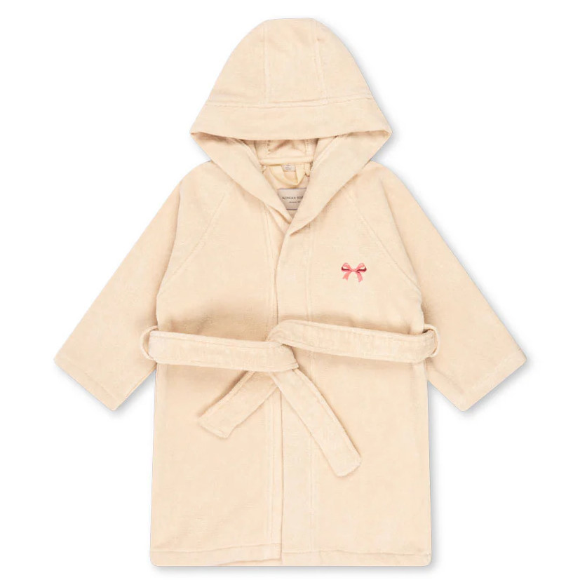 Frottee-Bademantel Brazilian Sand GOTS 12-18 Monate