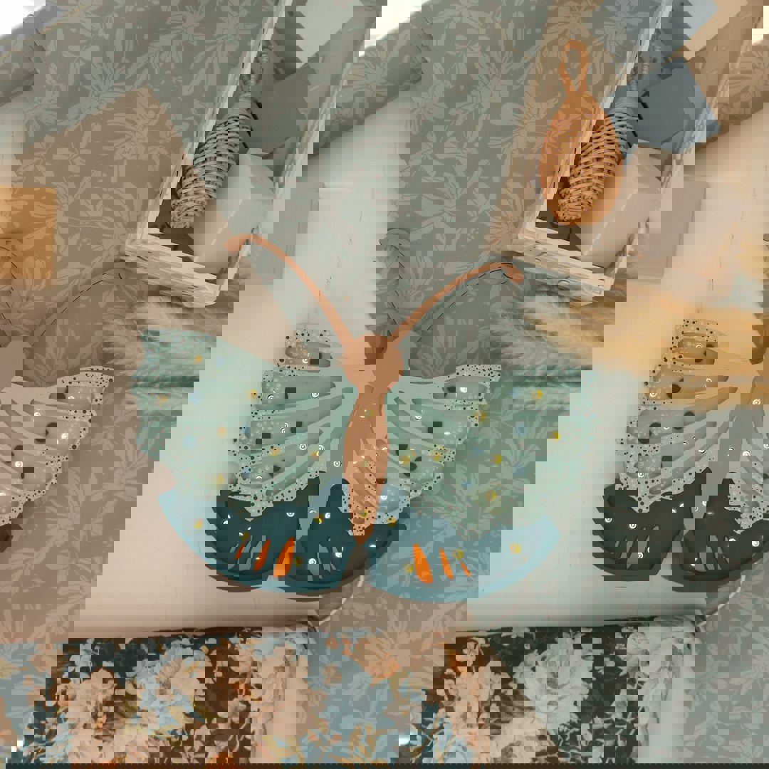 Nachtlampe Butterfly Daisy Blue 3