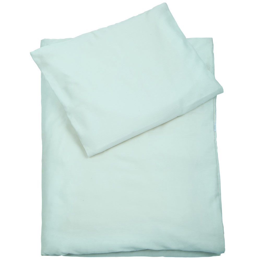 Baby Bettwäsche Uni Mint 1
