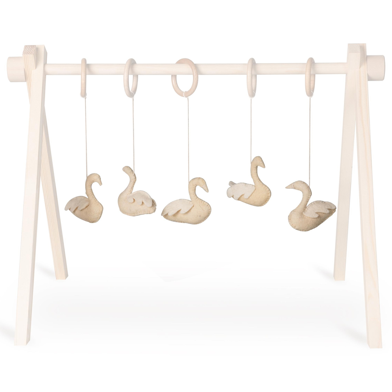 Spielbogen Spielzeug Schwane 1