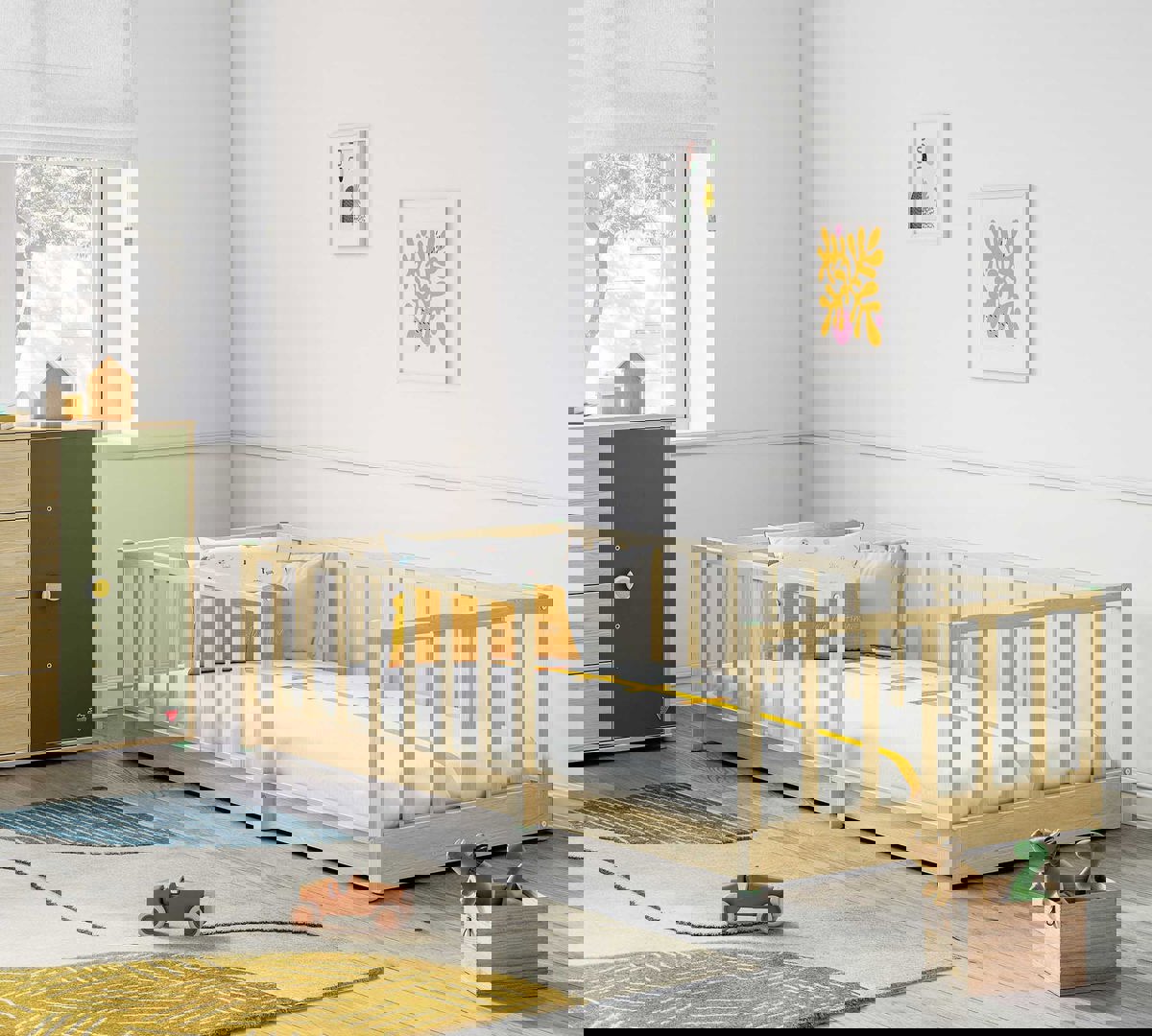 Bett Montes 90x190cm Natur 5