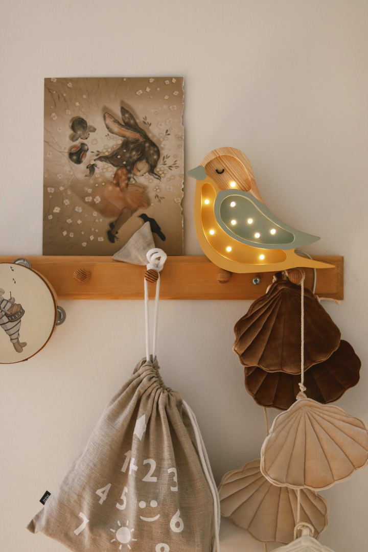 Nachtlampe Vogel Mini 8