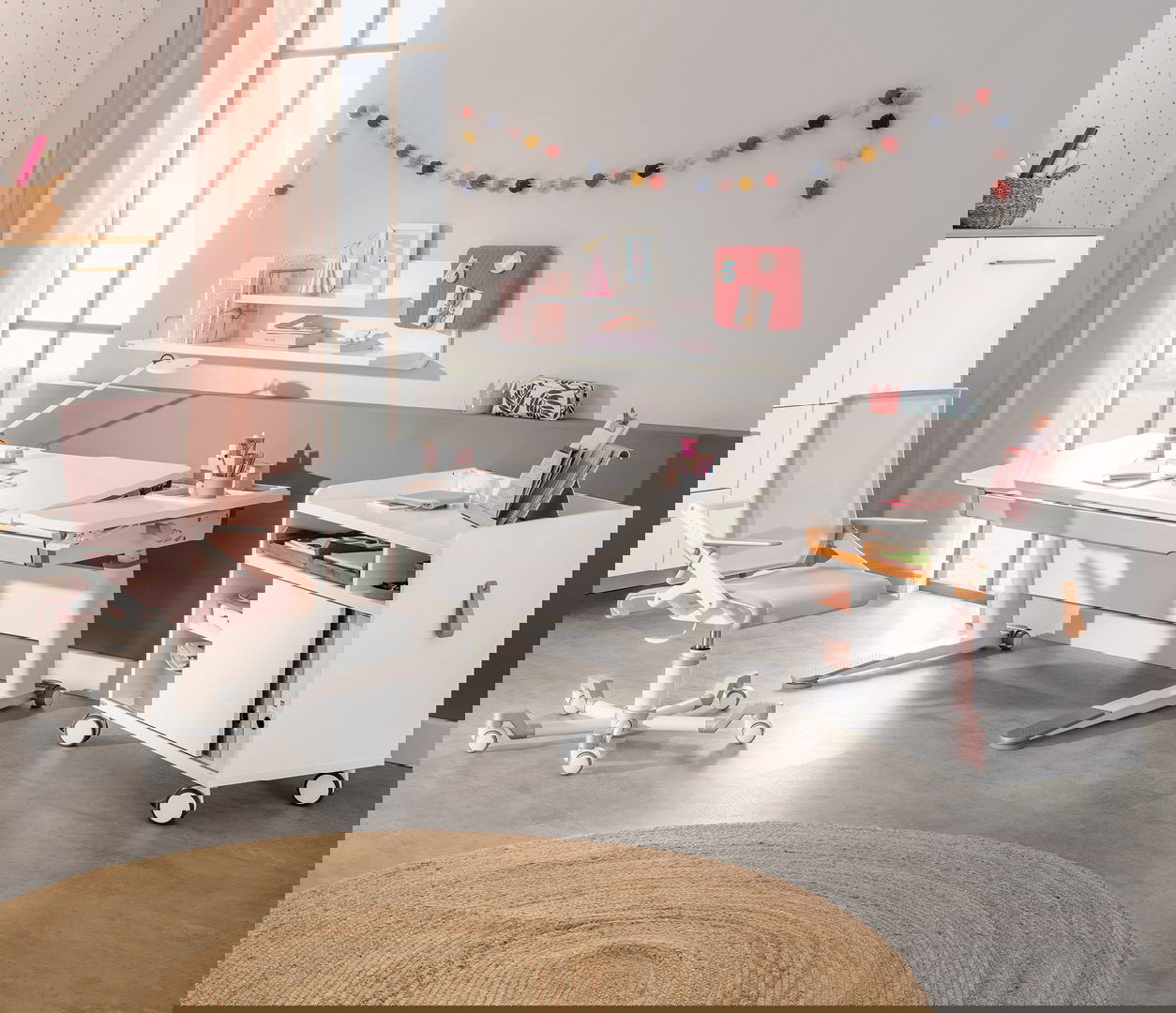 Wandregal Teenio Himbeere 4