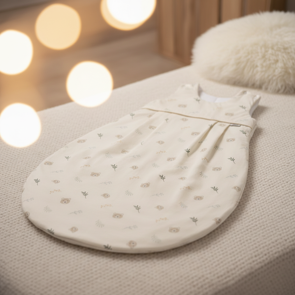 Schlafsack Satin Snoozy Bear, 62/68 4