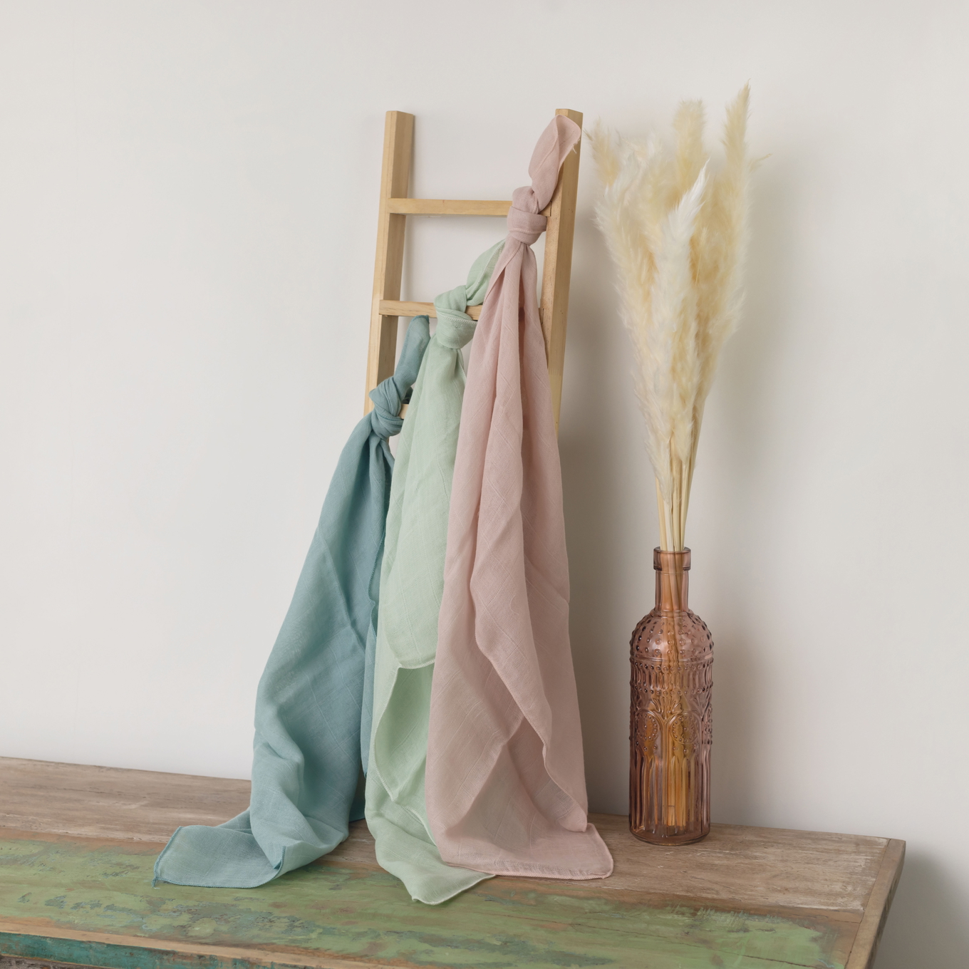 Gaze Spucktuch Uni Jade 3