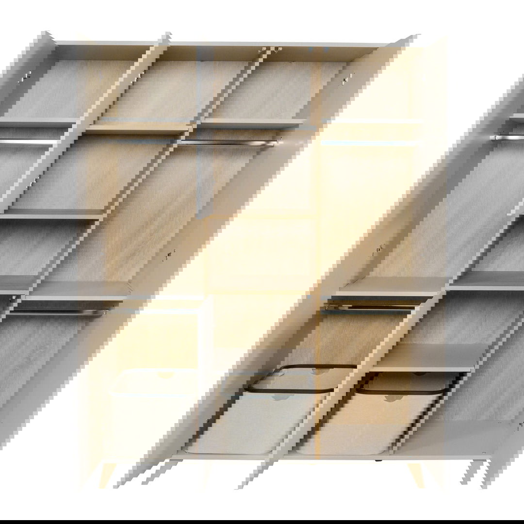 Kleiderschrank Loft Clay, 3-türig 3