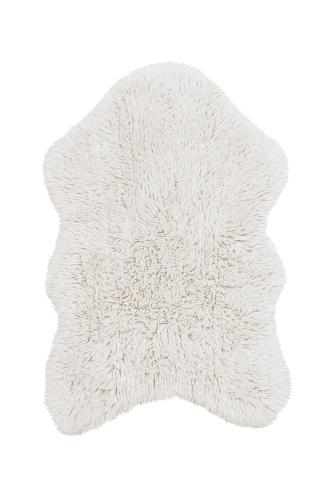 Teppich Woolly Weiss 8