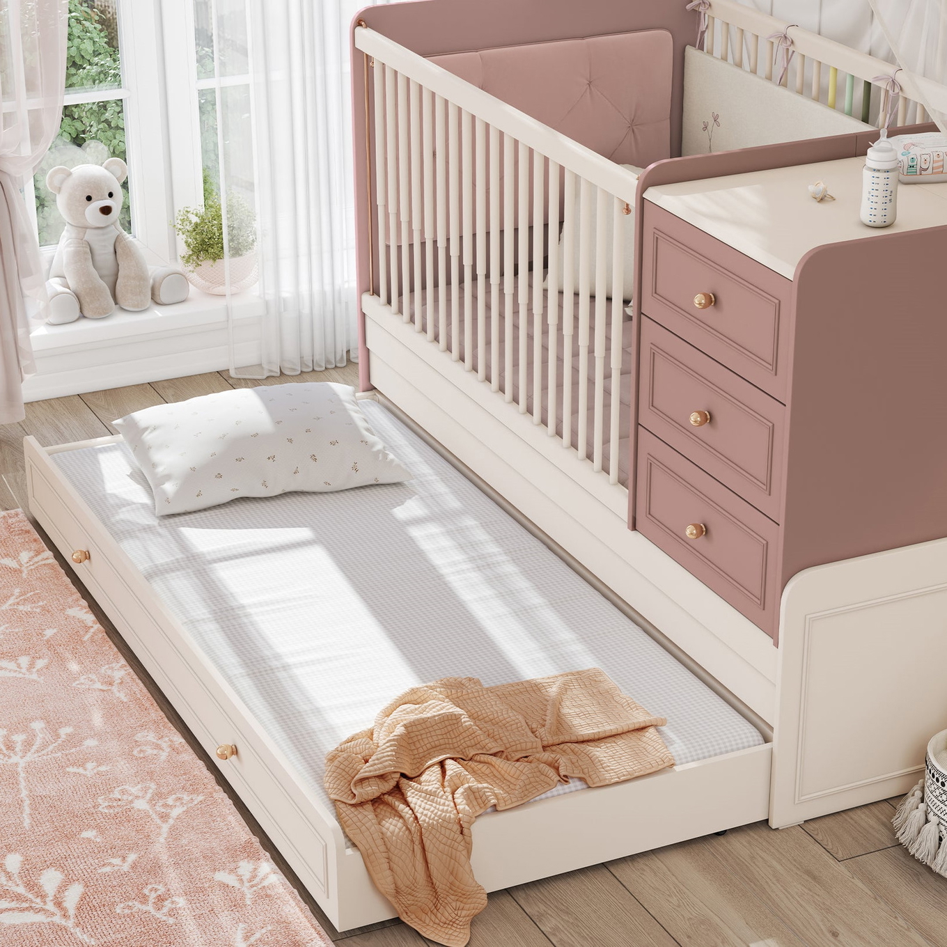 Babybett Elegance Umbaubar 3