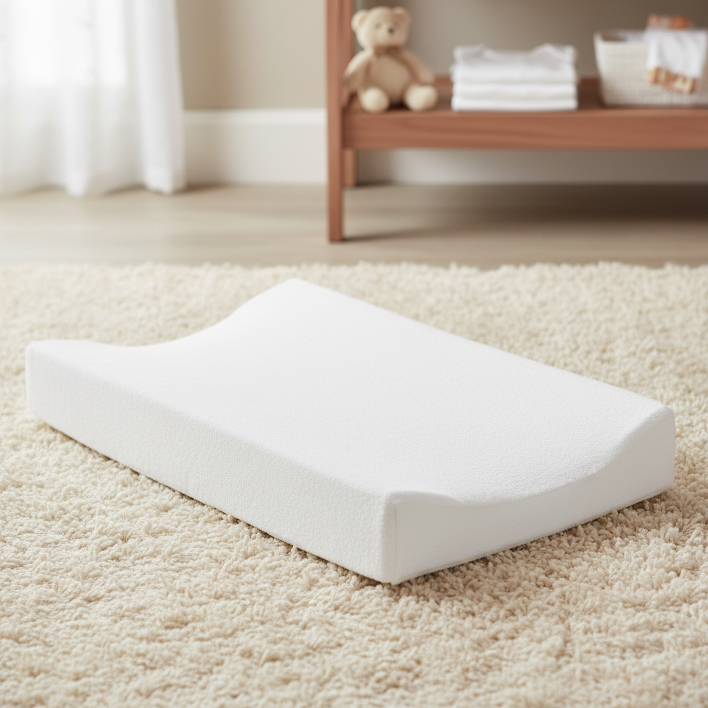 Wickelkissenbezug Frottée Weiss 2