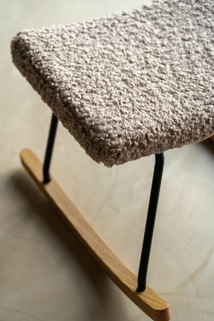 Hocker für Schaukelstuhl De Luxe Stone 2