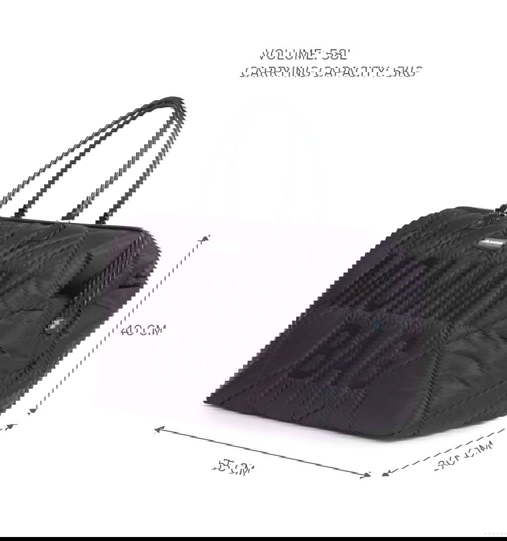 Mommy Bag Gesteppt Schwarz 13