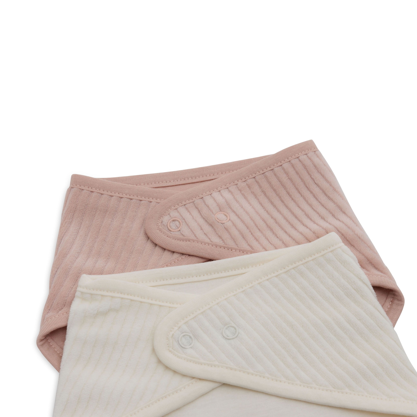 Lätzchen Bandana Velvet Rib 2er Set Wild Rose 7