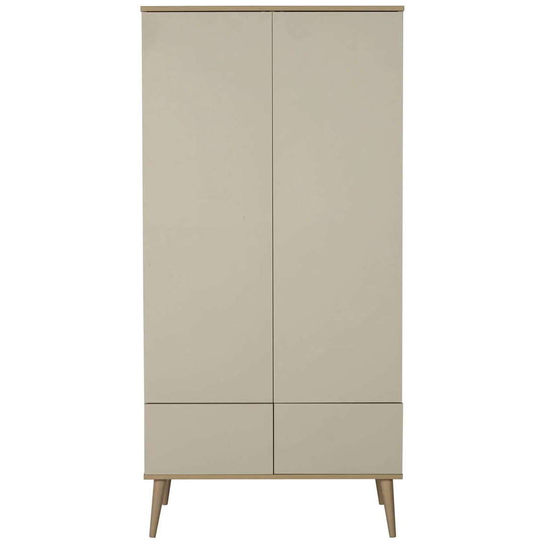 Kleiderschrank Flow Clay, 2-türig