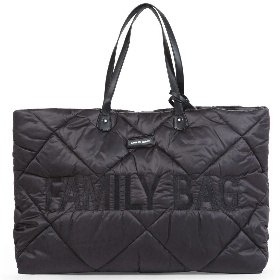 Mommy Bag Gesteppt Schwarz 1