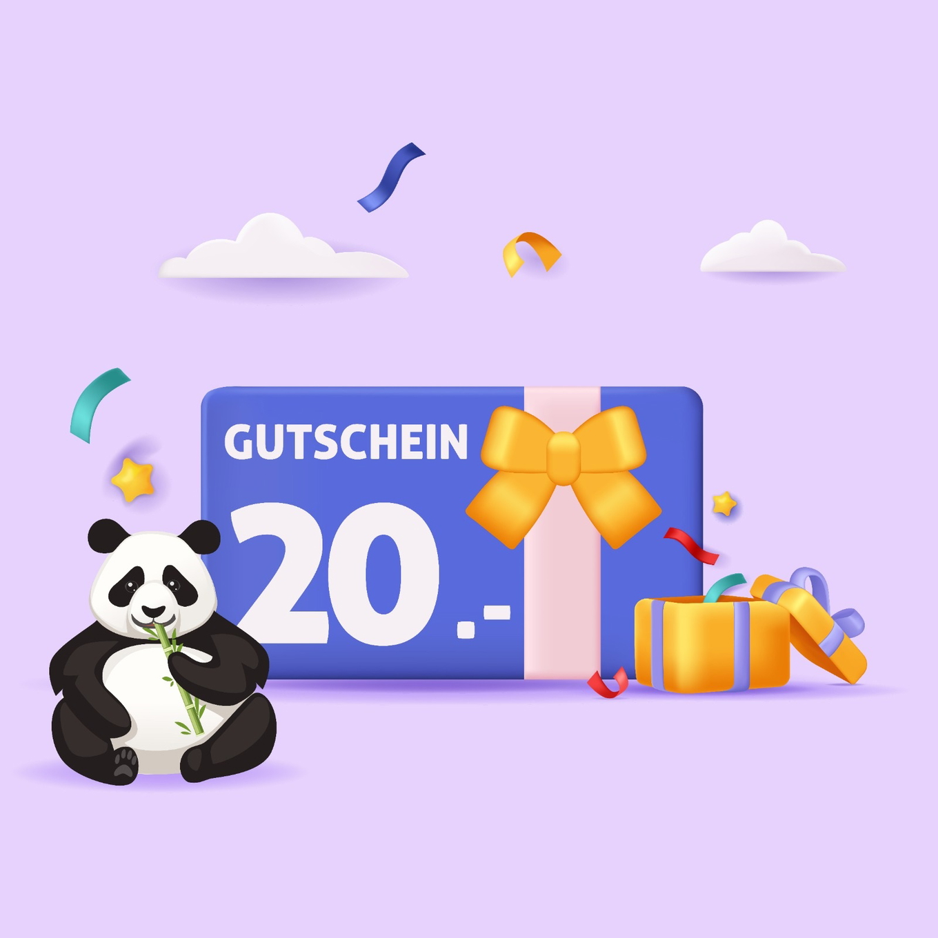 Panda Kindermöbel Gutschein 20 CHF