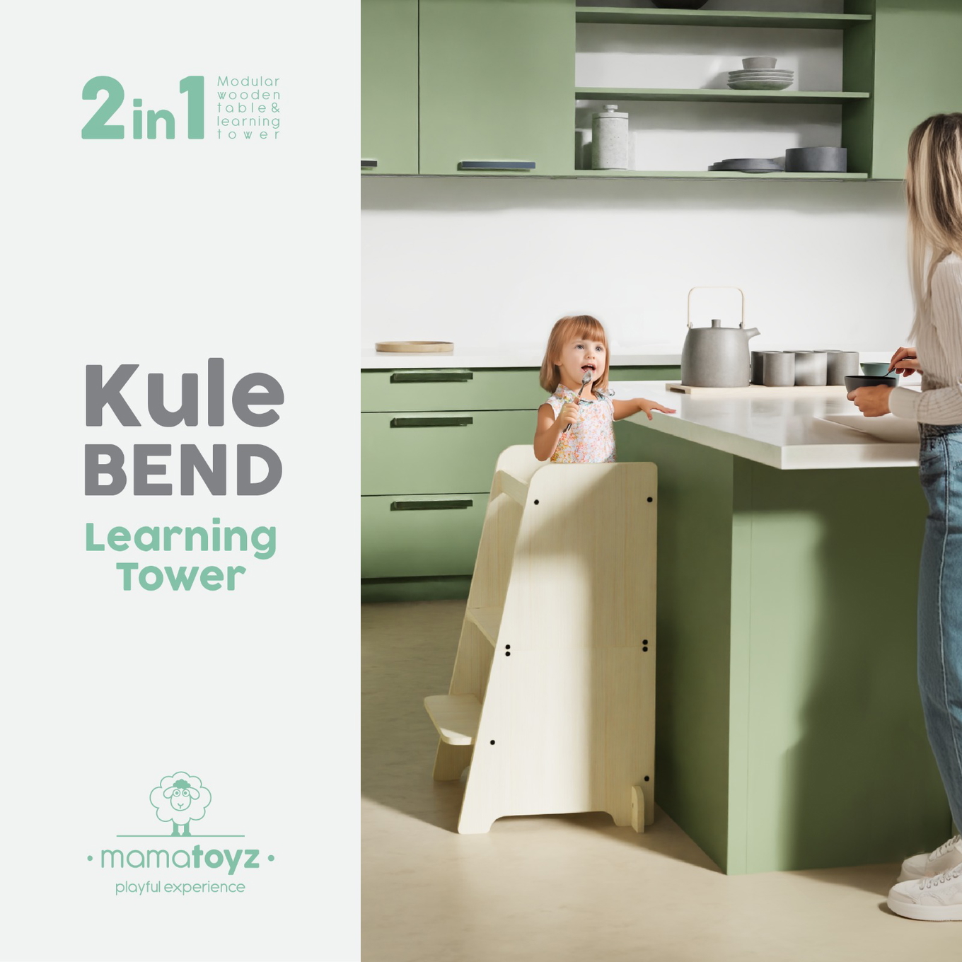 Lernturm Kule Bend 2in1 8
