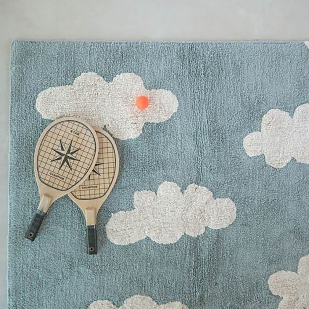 Teppich Clouds Blau 5