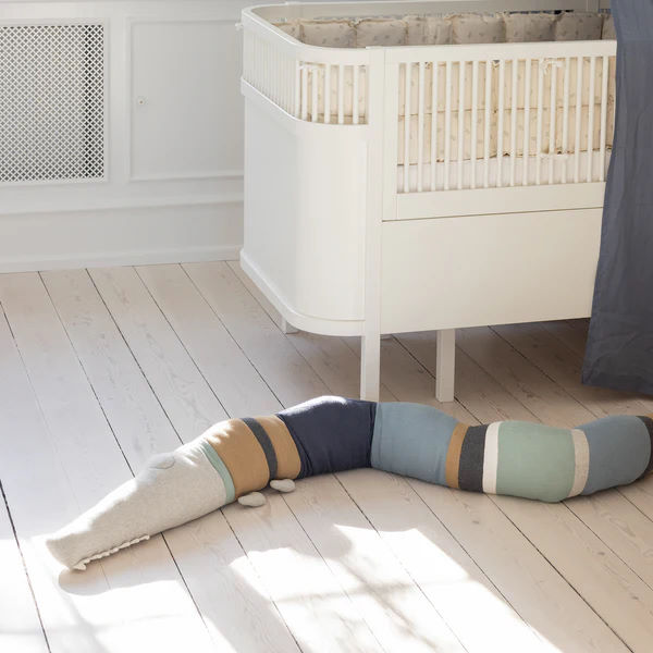 Bettschlange Sleepy Croc Dusty Blue 3