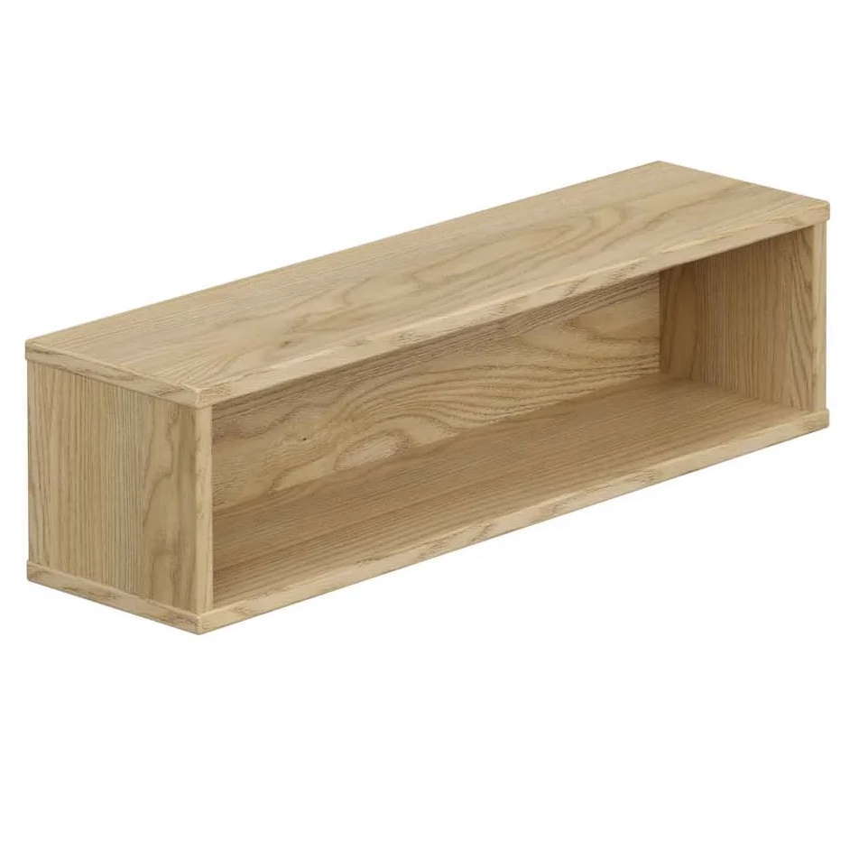 Wandregal Rechteckig Lang Eiche