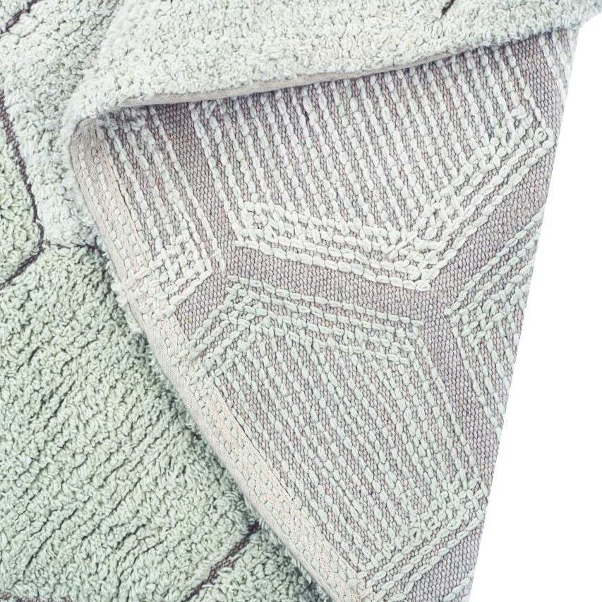 Teppich Honeycomb Blau 4