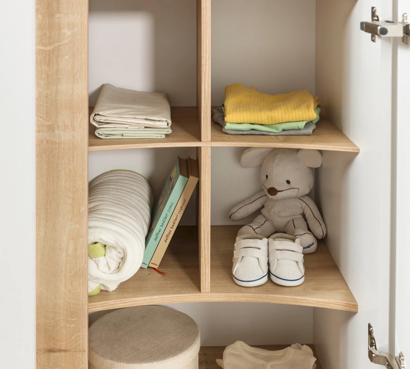 Kleiderschrank Natura Baby 3-türig 5