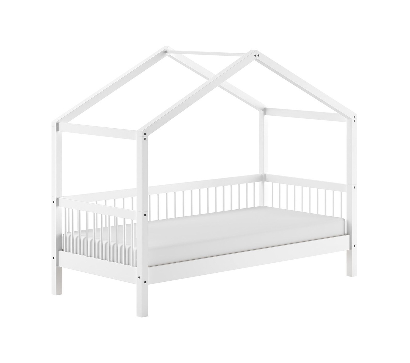 Hausbett Forrest Weiss 3