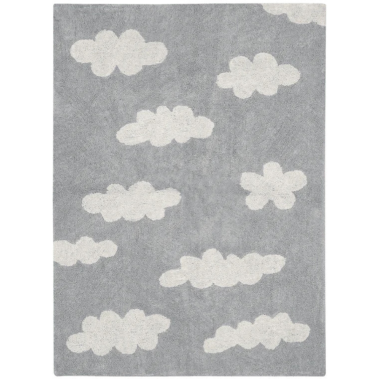 Teppich Clouds  Grau, S 1