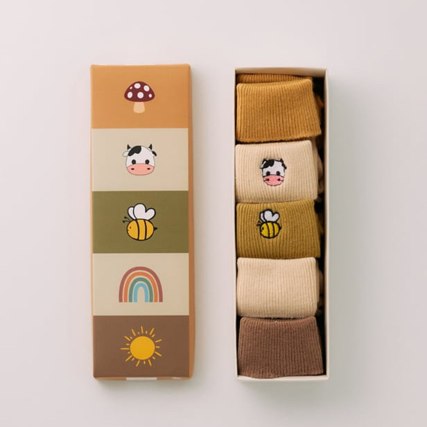 Socken Animals 5er Set 0-12 Monate #2
