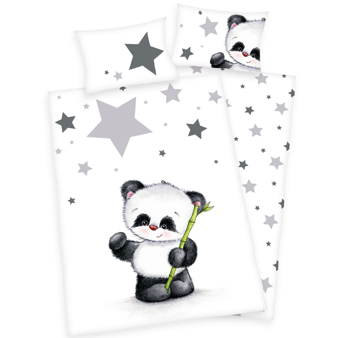 Baby Bettwäsche Panda 1