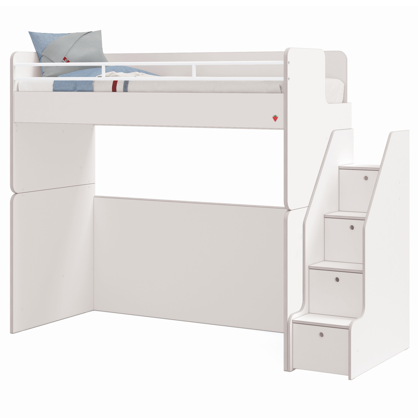 Hochbett Studio Set Weiss, Set 2