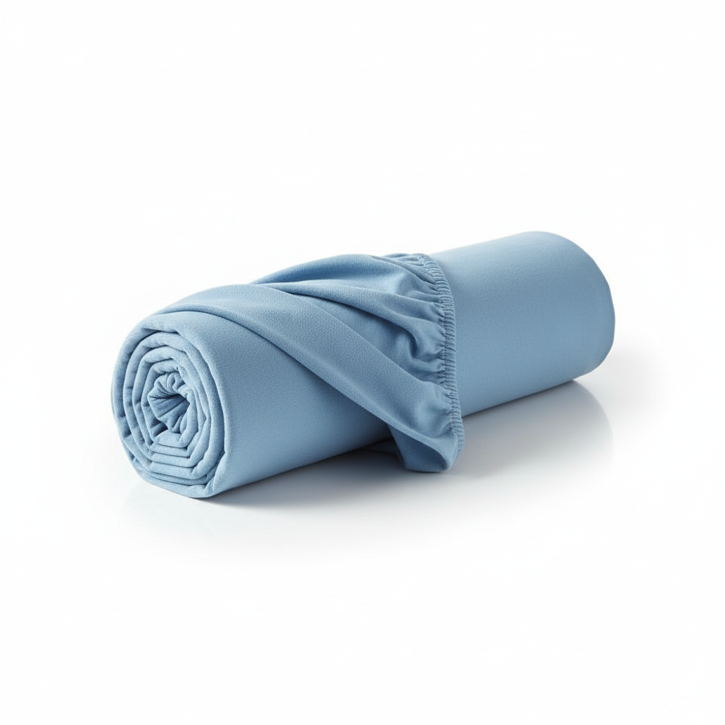 Fixleintuch Jersey Blau 70 x 140 cm 3