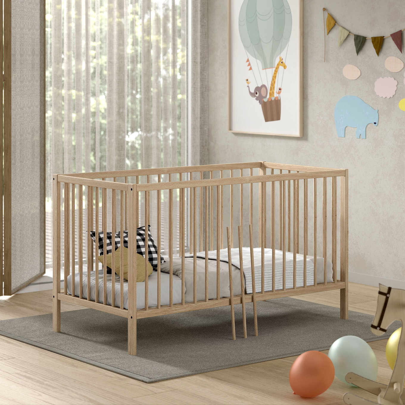 Babybett Dino 70 Holz #2