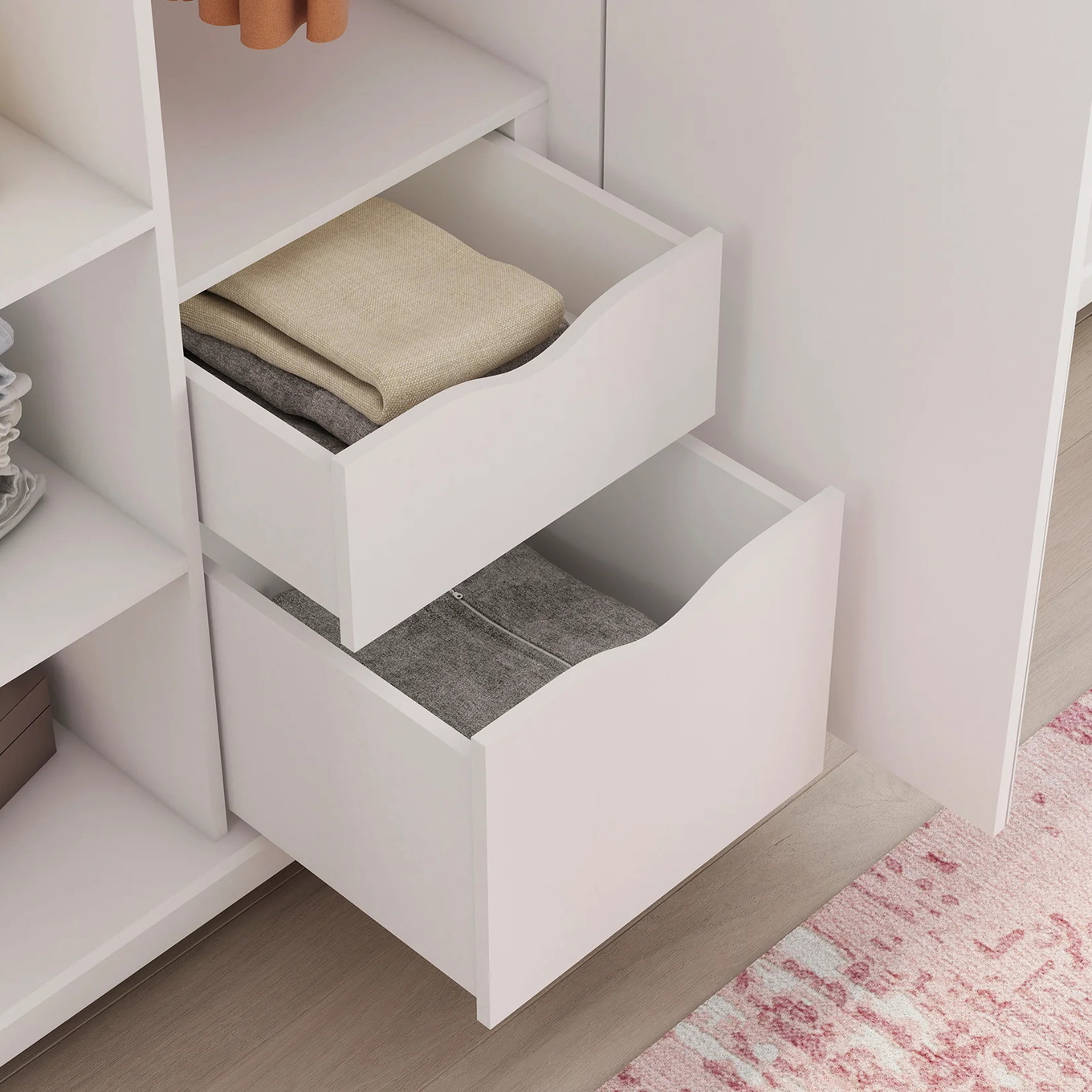 Kleiderschrank Rustik 4-türig 4