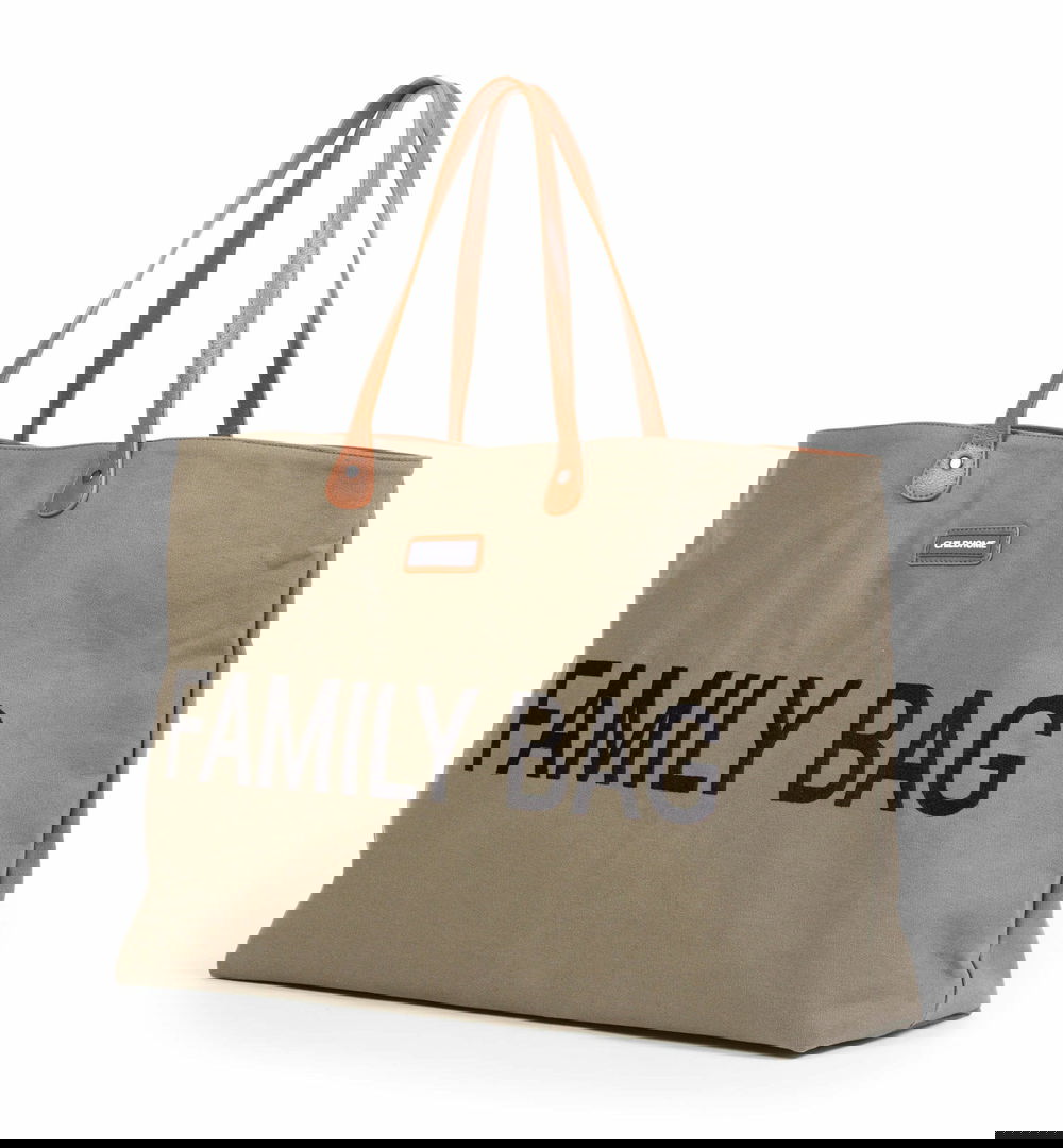 Family Bag Canvas Kaki 5