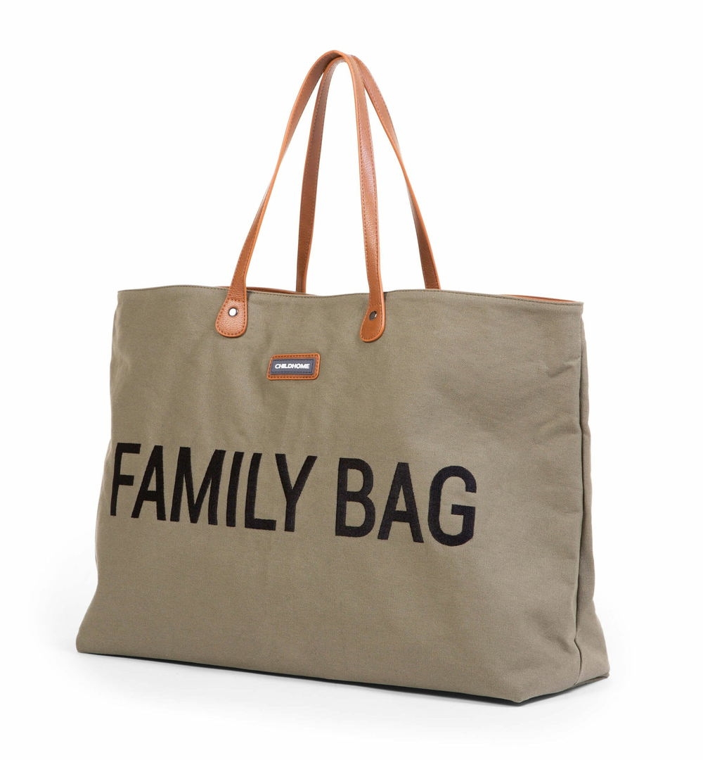 Family Bag Canvas Kaki 5