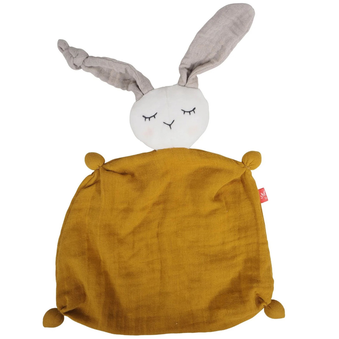 Schmusetuch Hase Mustard 1