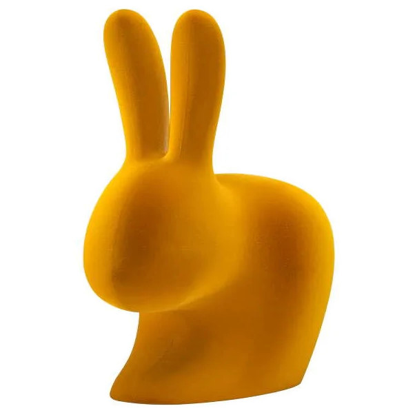 Kinderstuhl Rabbit Samt Dark Gold 1