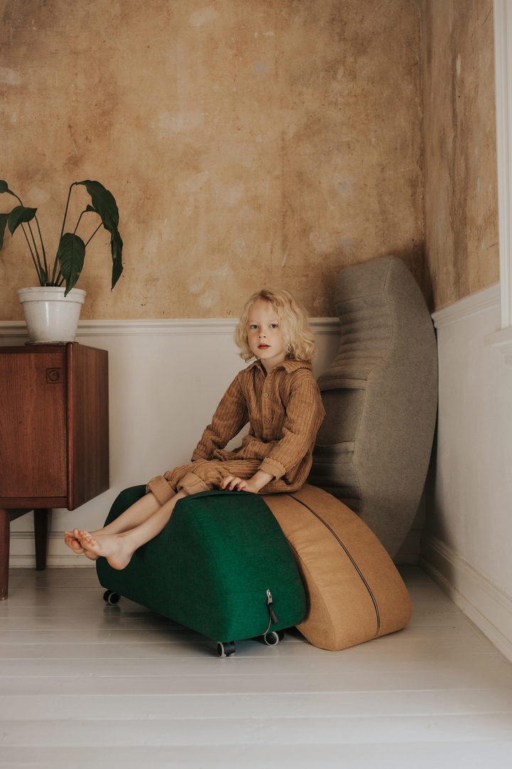 Hocker Rollon Grün 8