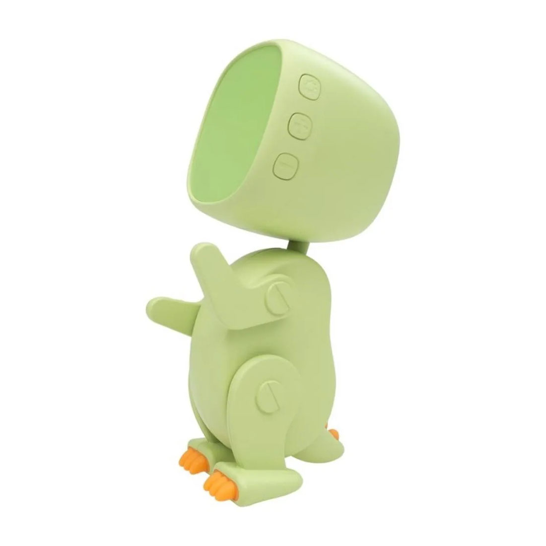 Wecker Roboter Dino Grün