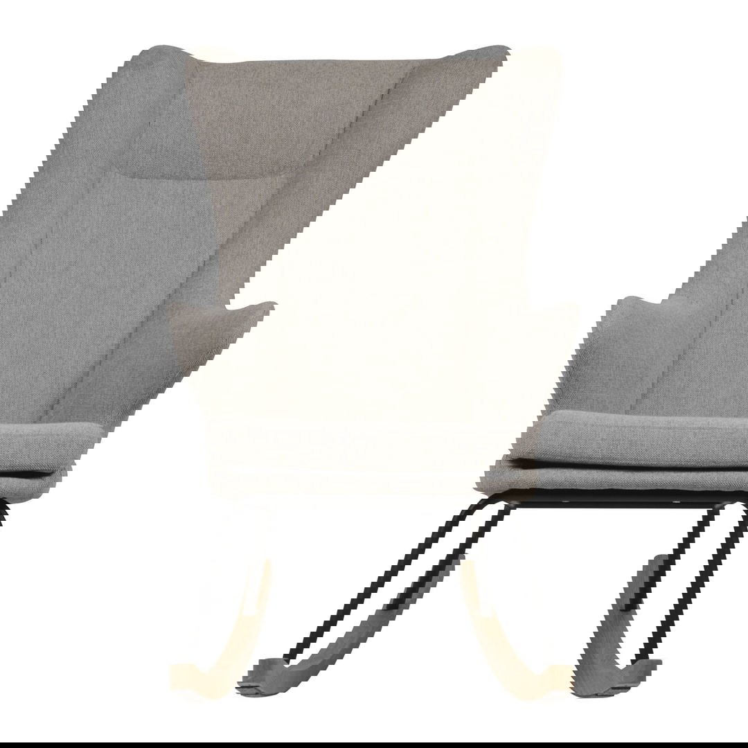 Schaukelstuhl für Mütter De Luxe Sand Grey 5