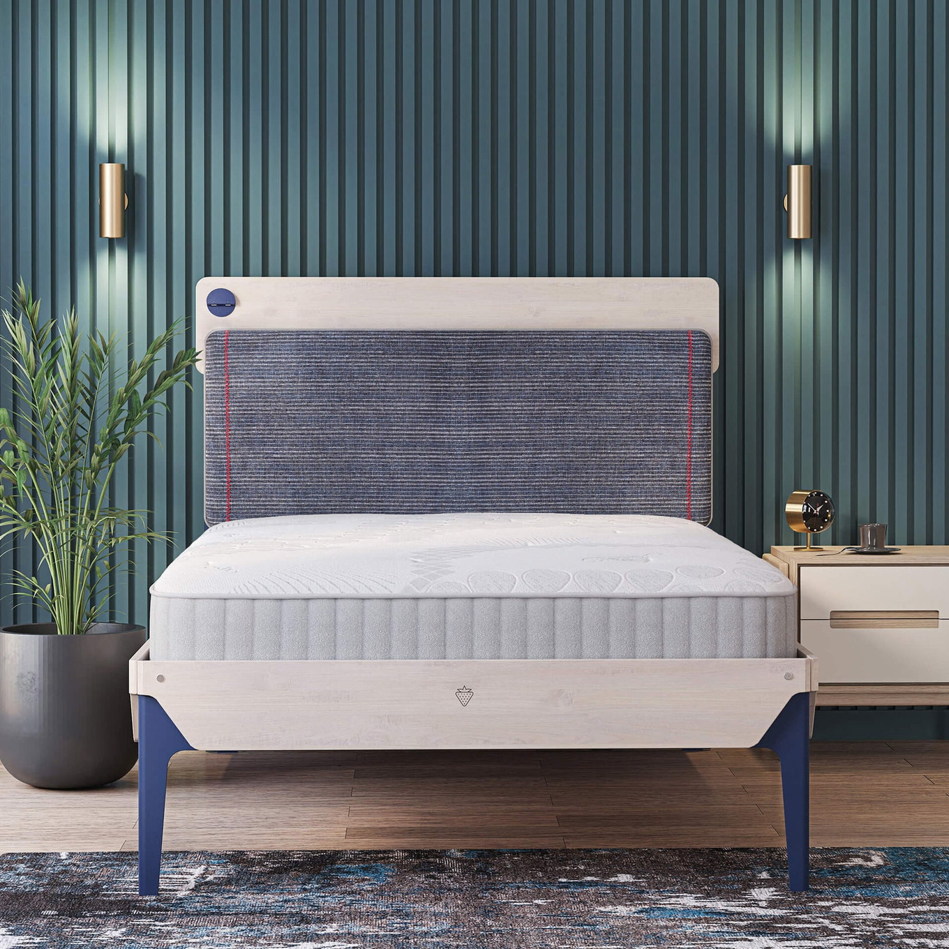 Matratze Aura Fresh Ocean Höhe 23cm, 120 x 200 cm 4