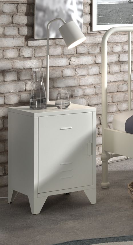 Kinderzimmer Bronxx 2-teilig Set Weiss 4