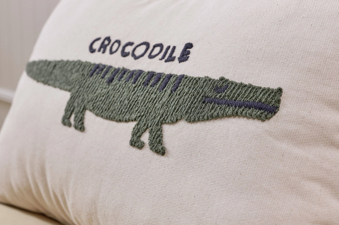 Dekokissen Safari Krokodil 4