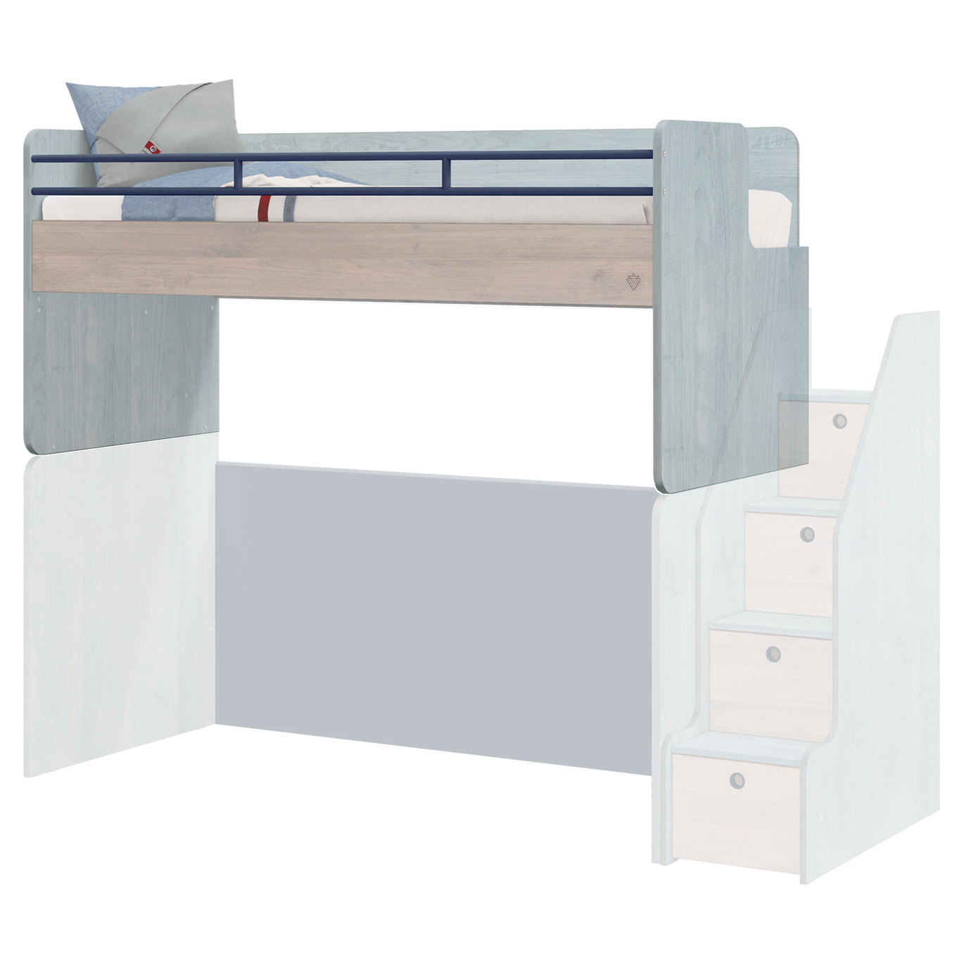 Bett Studio Oberteil Trio 7