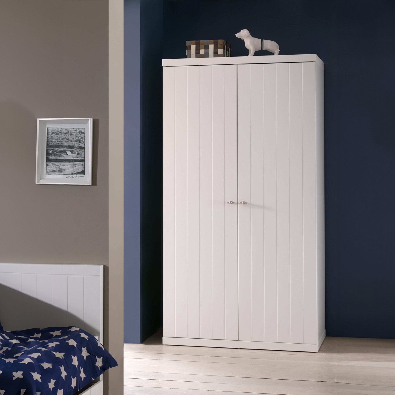 Kleiderschrank Robin 2-türig 3